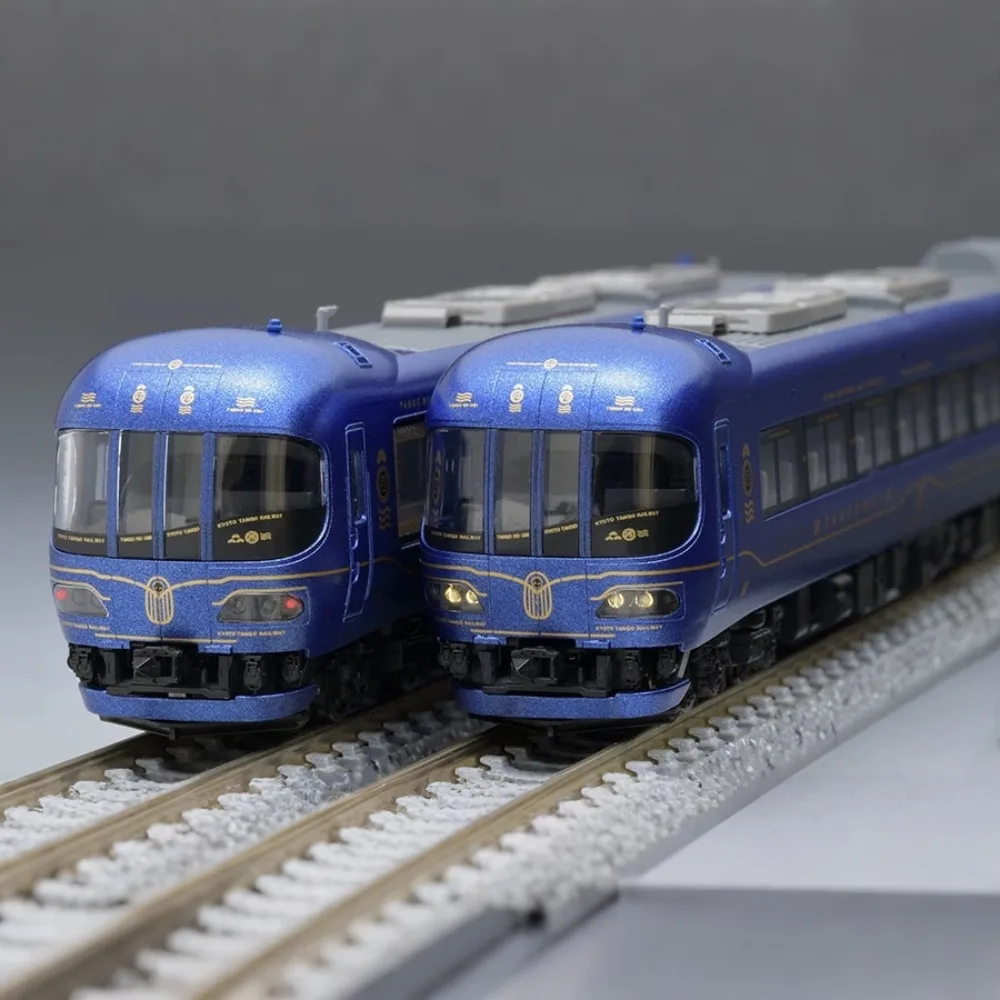 TOMIX N 1/160 Model Train Kyoto Tango Railway KTR8000 Diesel Passenger Car 98121 2 or 4 Cars Optional Train Set Boys Toy Gift