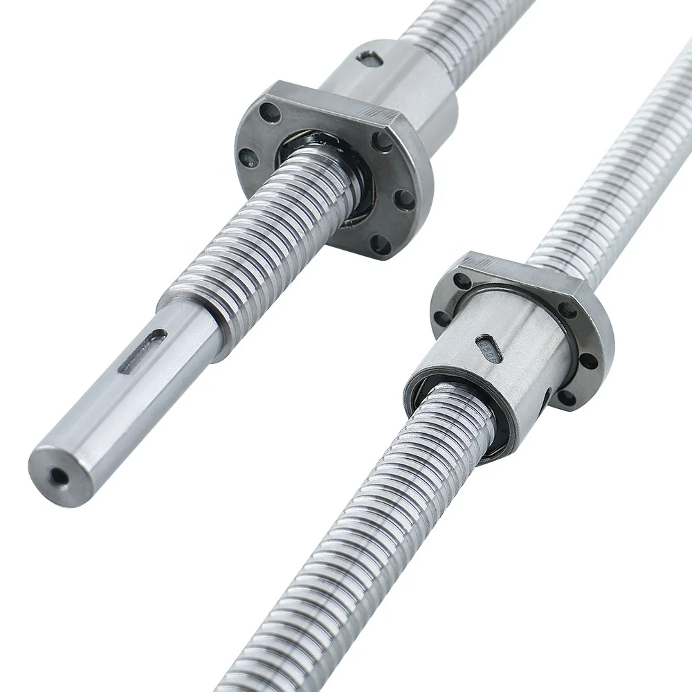 Customised Drawing C3 Precision 1620 Ball Screw Fair Price Large Lead Pitch High Rigid Ballscrew Mexico Turkey Russia