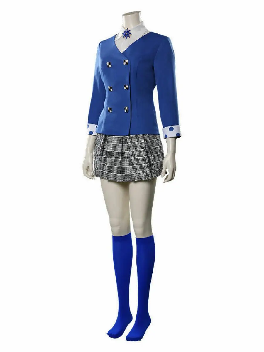 Heath Music Drama orm loween disfraz Veronica Sawyer traje étnico de escenario ropa tradicional de poliéster de verano para mujer
