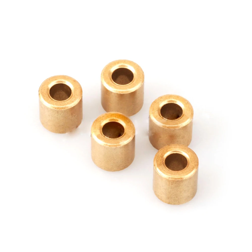 4 10PCS Porous Bearing Powder Metallurgy Oil Bronze Bush Guide Sleeve ID 5MM 5X7X4 5X8X4 5X9X4 5 6 8 10MM Precision Copper Base