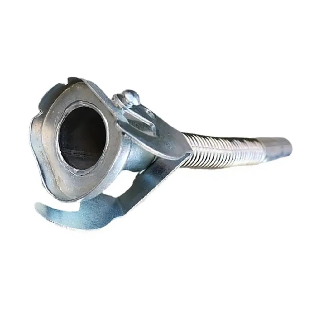 Bec verseur flexible à long bec pour bidons, compatible avec les contenants métalliques de 5 à 20 litres, construction en acier au carbone pour des performances fiables