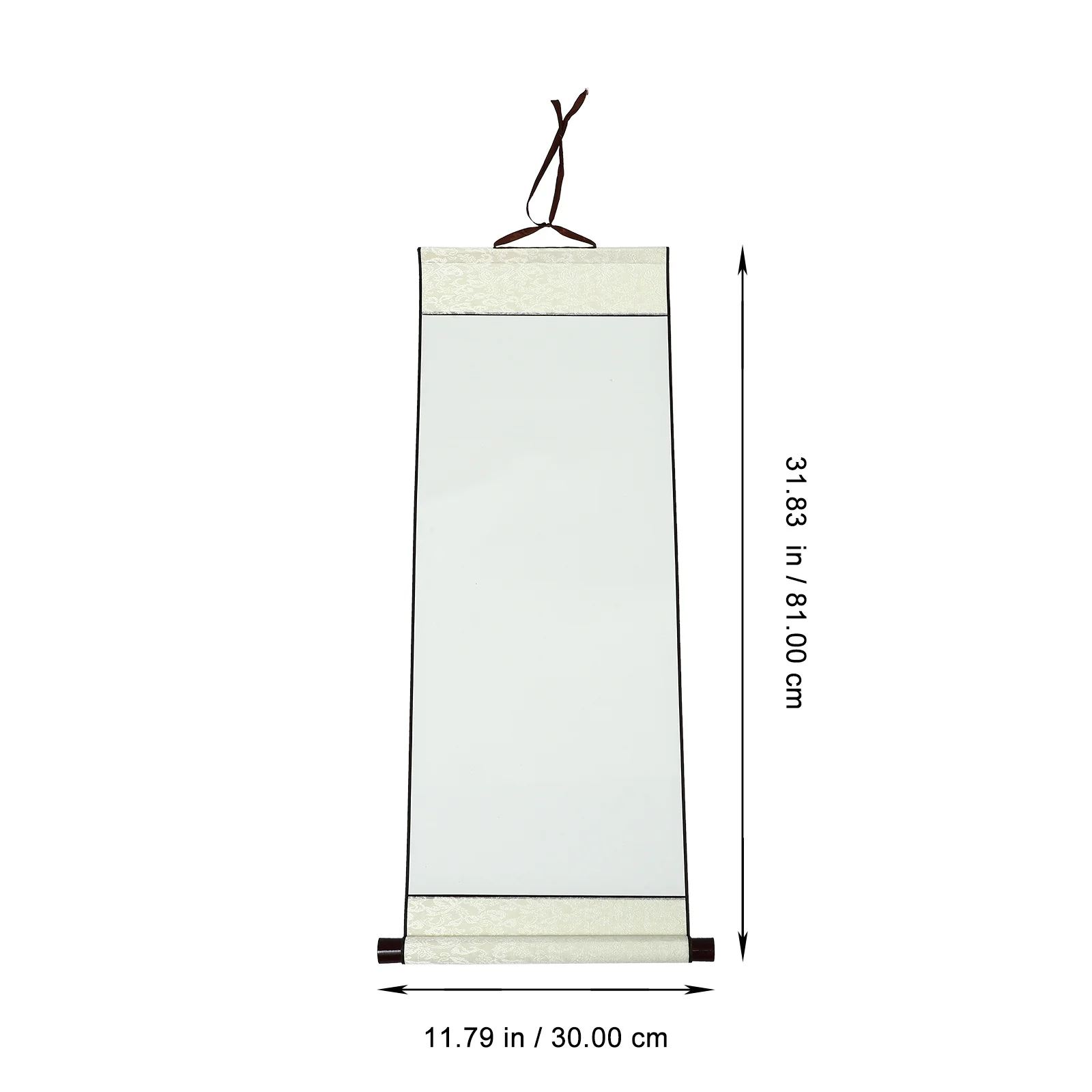 

Art Painting Wall Scroll Blank Chinese Calligraphy Paper for Writing Drawing Practice Hanging Decor DIY Creative Project