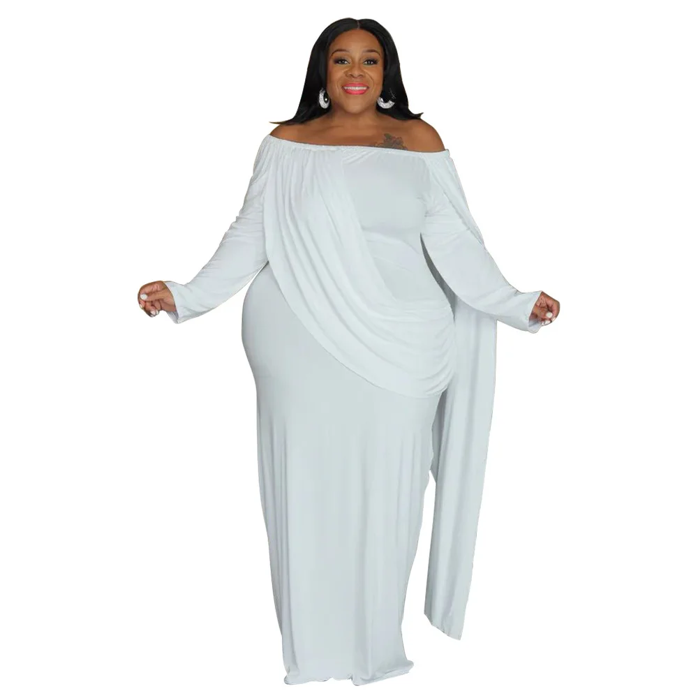 chinese dress ladies Wholesale Plus Size Evening Dress for Women Chiffon Maxi Long