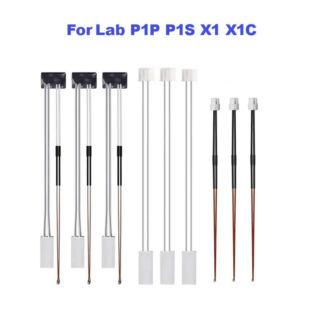 

For Lab Hotend v2.0 V3.0 Kit X1c P1P Thermistor & Ceramic heater Plate Hotend V3Heater Cartridge 24V 50W 3D Printer Parts