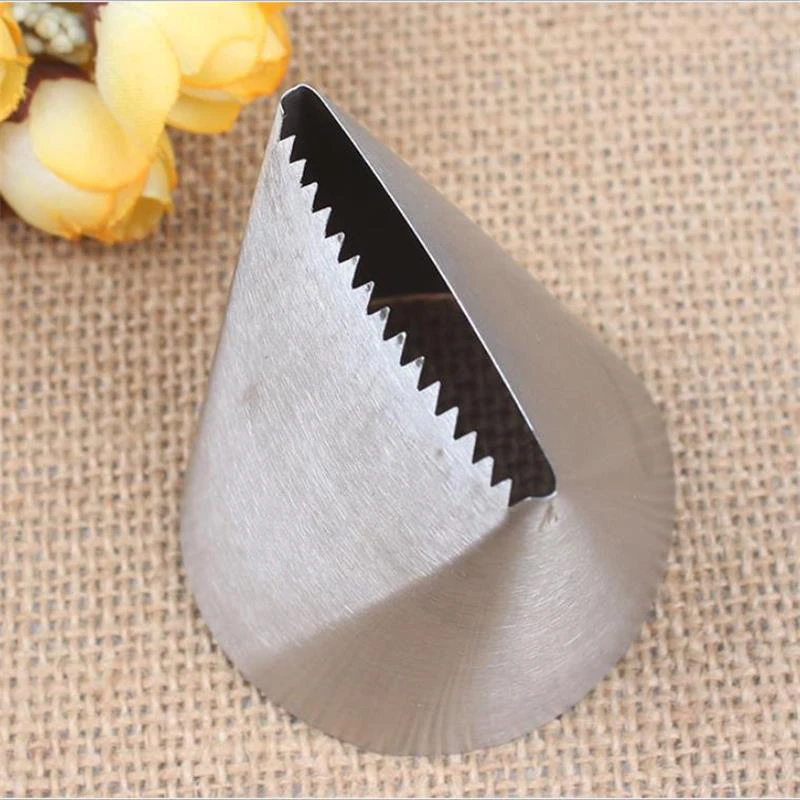 Oversized DIY Cake Making Cream Cupcake Stainless Steel Tools Mouth Flower Lcing Piping Nozzles Kitchen Pastry Decorating Baking