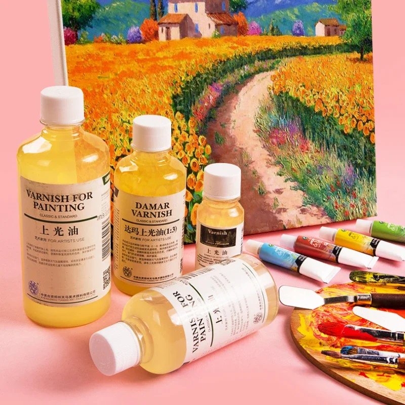 

75ml Oil Painting Medium Diluent Pigment Brightening Medium Color Adjustment Oil Pen Wash Student Art Painting Material