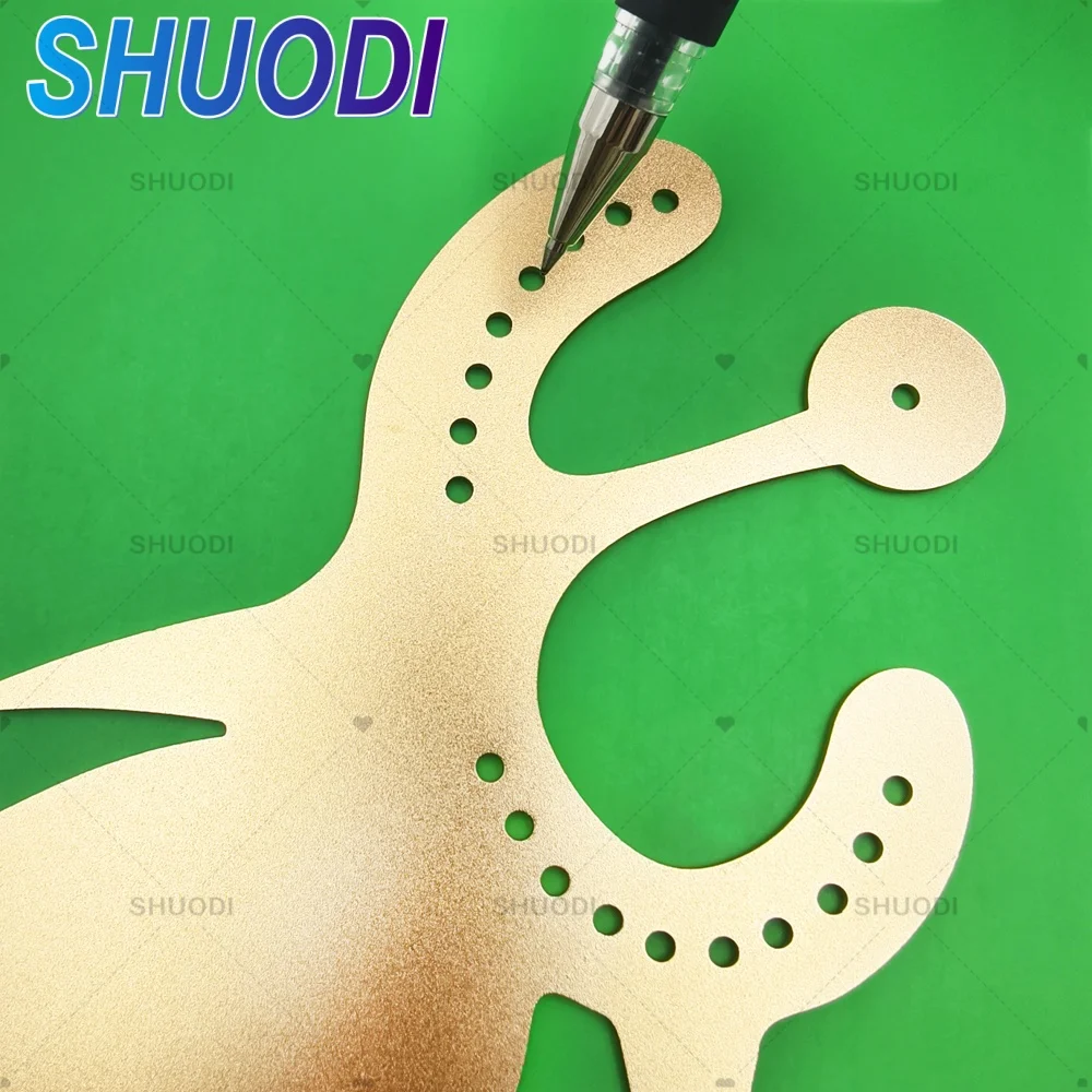 1 قطعة متعددة الوظائف الأسنان المطاط السد لكمة ثقب مجلس المطاط السد أداة سبائك الألومنيوم أداة تبييض الأسنان #4