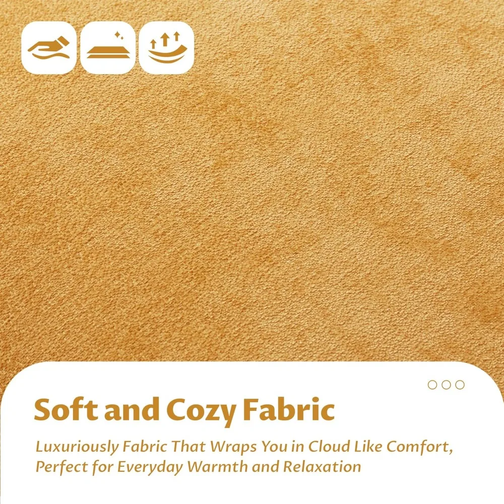 كرسي حديث مريح بأرجل خشبية ووسائد لغرفة المعيشة وصالة غرفة النوم