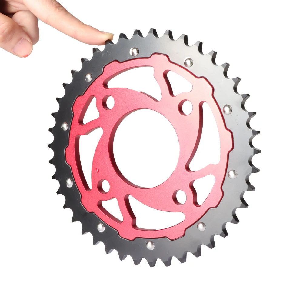 42T 58mm Rear Chain Sprocket 90MM*4 Stud For Motocross Dirt Pit Bike Motorcycle Accessories