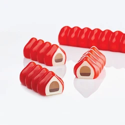 Meibum Kitchen Supplies Multi-cavity Long Strip Mousse Moulds Dessert Baking Tools Silicone Cake Molds Party Pastry Bakeware