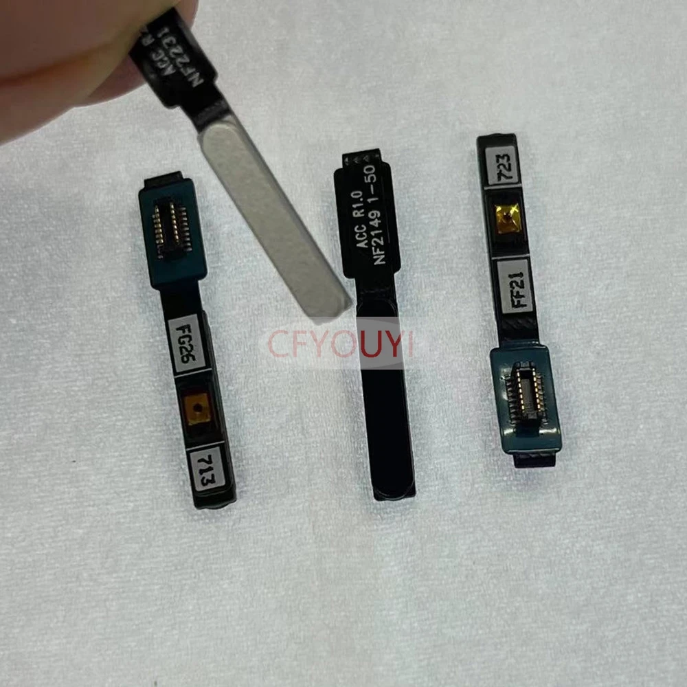 Fingerprint Sensor Flex Cable For Sony Xperia 10 III/ 10 II/5 II/1 III/5 III - Black White Color