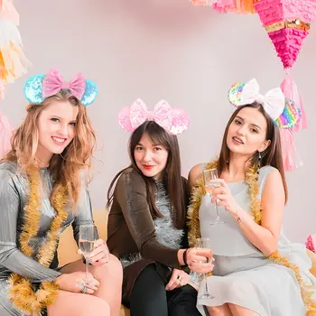 2025 Disney 3,3 10 nejlepší prodej Čelenka s ušima Minnie Mouse - №3