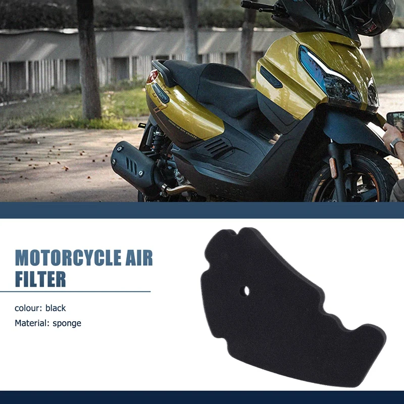 Air Filter Sponge Elements For Piaggio Scooter 125Cc/200Cc/250Cc/300Cc/400Cc/500Cc Beverly MP3 Carnaby X7 X9 X10