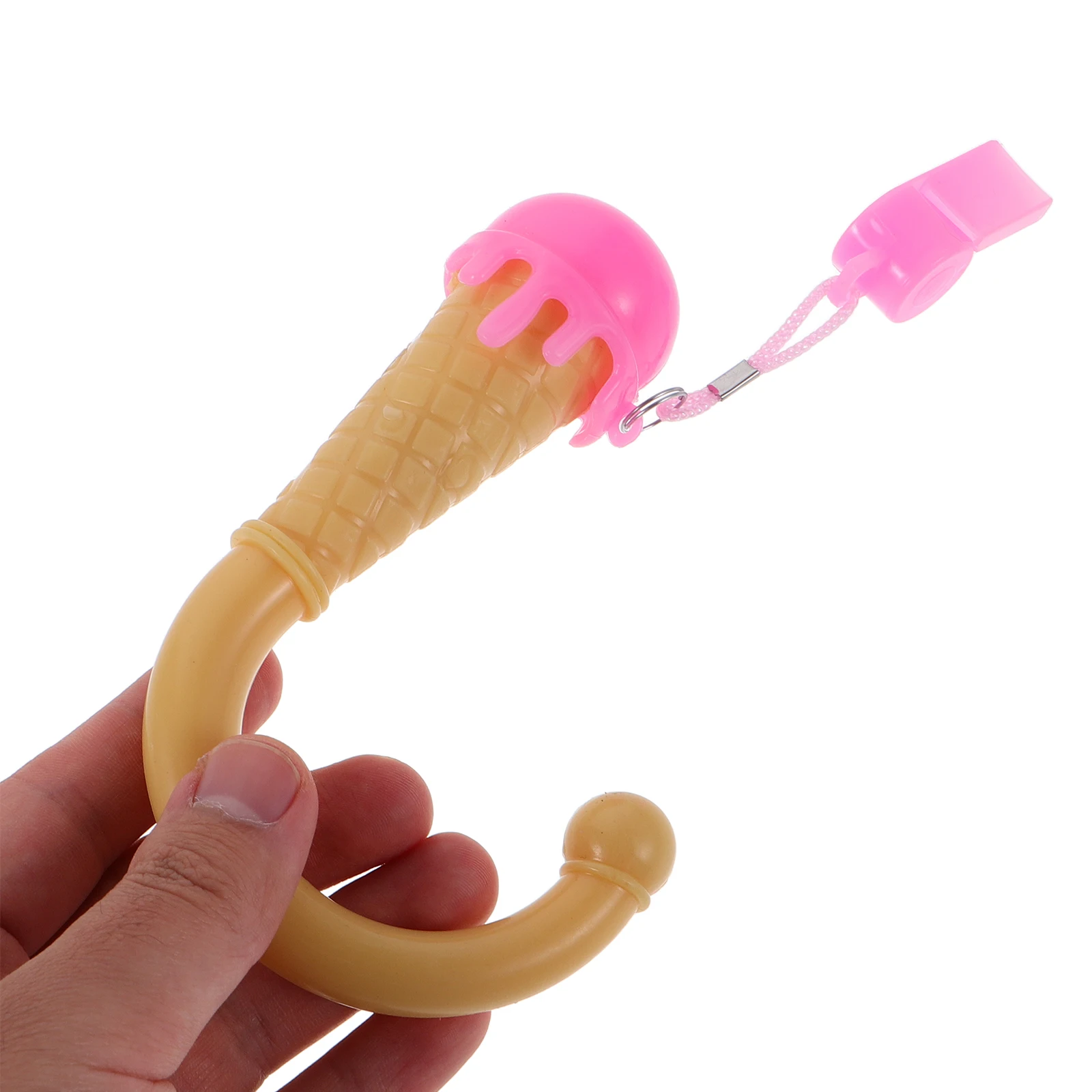 

's Umbrella Accessories Cartoon Handle Ice Cream-shaped Cute Colorful Design