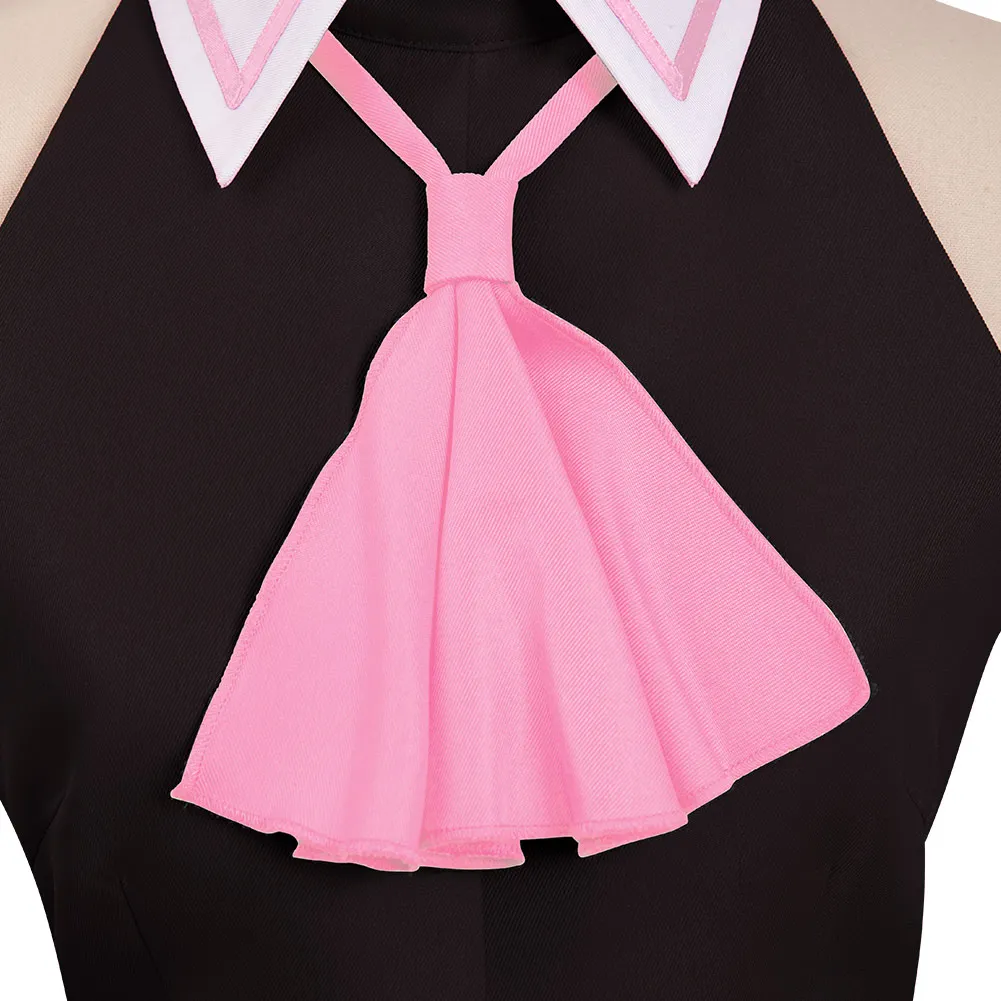 أوشي نو كو هوشينو Ai تأثيري زي سترة تنورة اكسسوارات الأسود مجموعة وتتسابق هالوين كرنفال حفلة لعب الأدوار دعوى