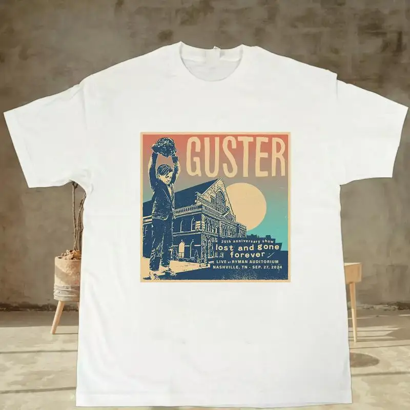 

Футболка Guster 25th Anniversary Show Lost Gone Forever, полный размер S 5XL