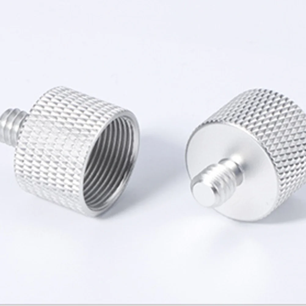 

4pcs 3/8 Male To 5/8 Female Thread For Microphone Stand Tripod Camera Accessories Mic Adapter Screw Thread Adapter