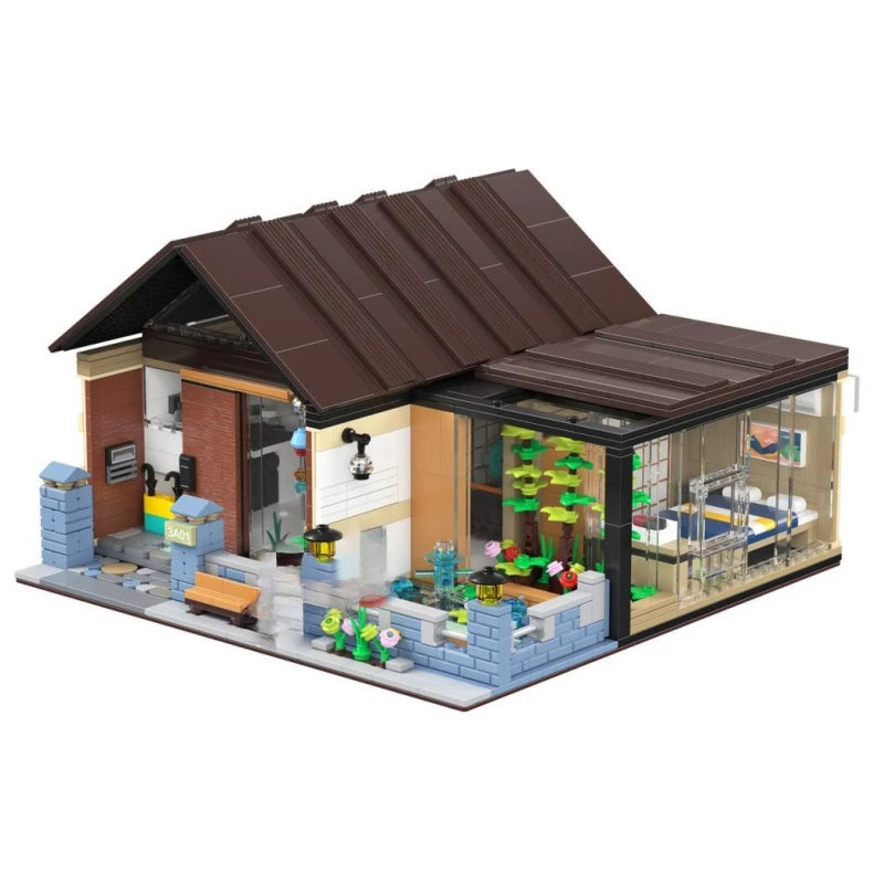 Creatieve Expert Modulaire Gebouwen Stad Straatbeeld Moc Coffeeshop Huis Model Bouwstenen Puzzel Speelgoed Voor Kinderen Cadeau