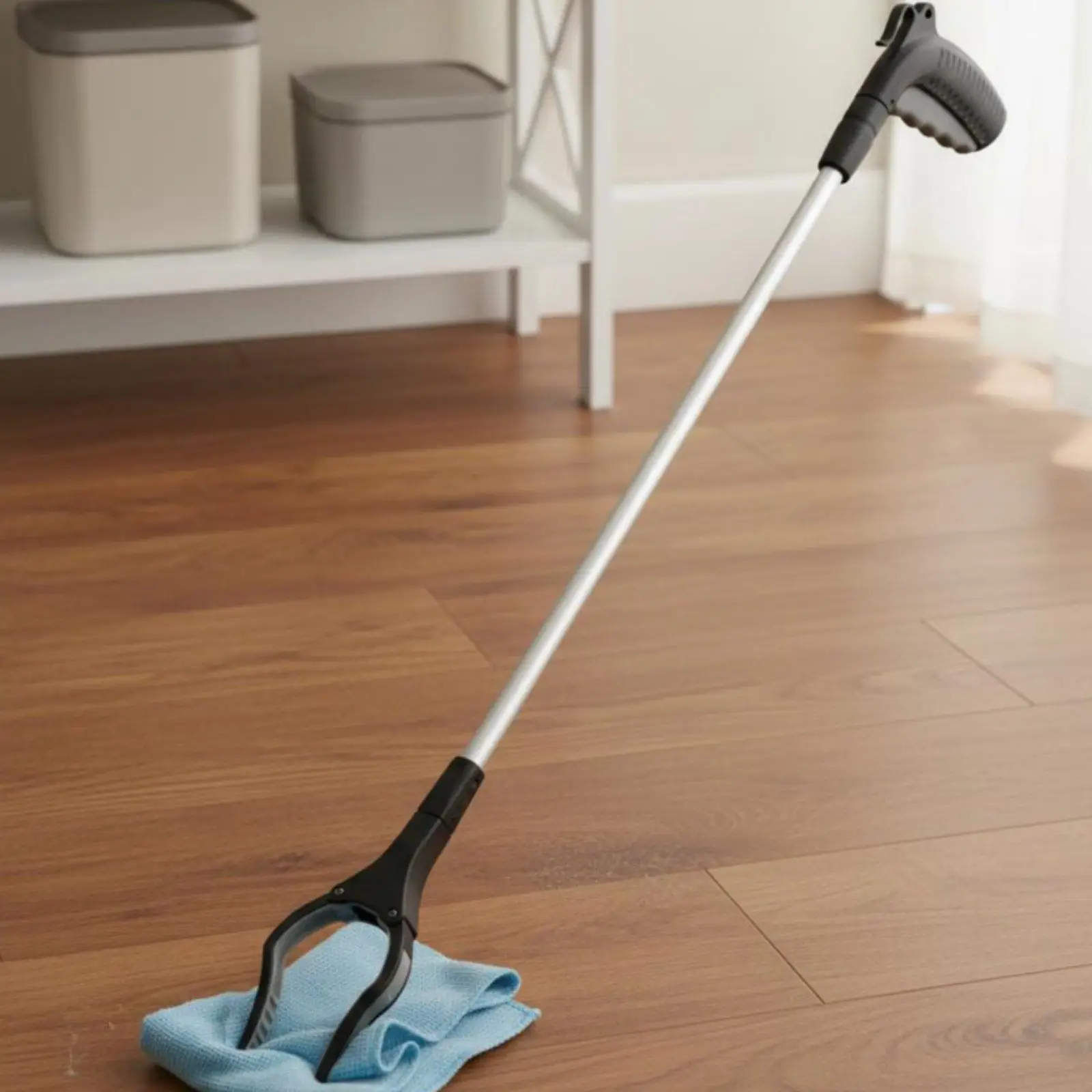 Reacher Grabber Tool Trash Picker Lightweight Long Handle Litter Grabber for Elderly and Household Use