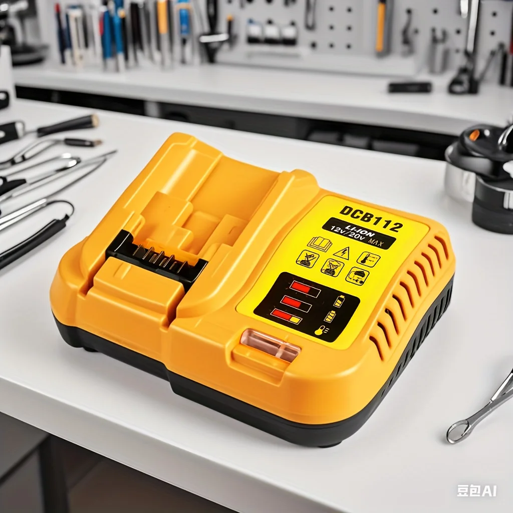 

20V2A Lithium Battery Charger For Dewalt DCB112 DCB206 DCB205 DCB204 DCB203 DCB120,DCB107 DCB115 DCB105 12V 20V EU/US/UK/AU Plug