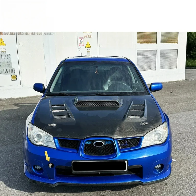 

Капот из углеродного волокна для Impreza WRX 2006-2007 годов, модель 2005 года, новый, в идеальном состоянии