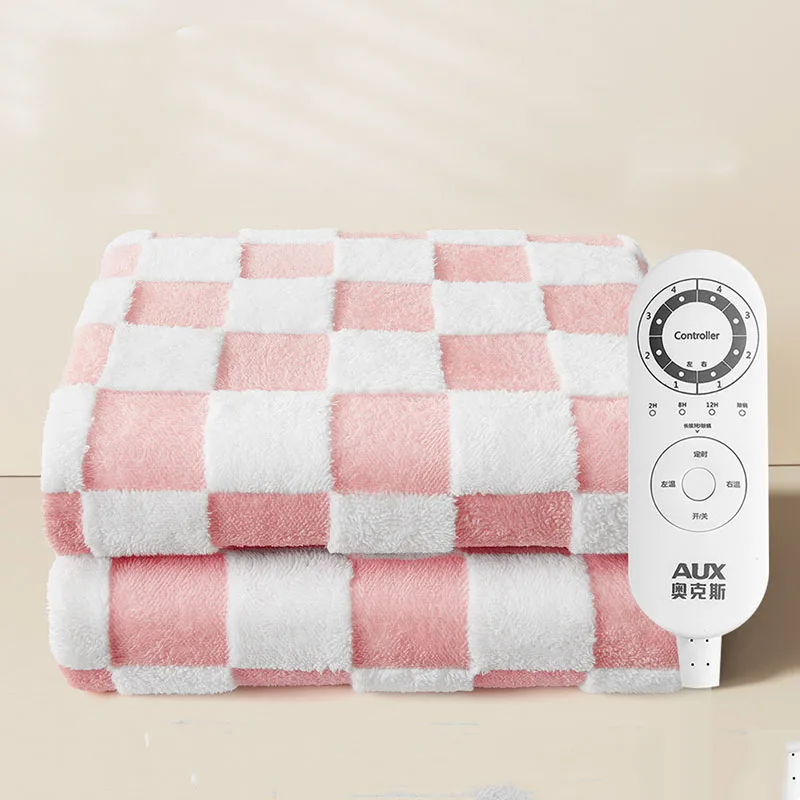 Dual Control Attemperation Electric Blanket Security Partition Heater Heated Blanket Thermal Elderly Calefactor Warm Products