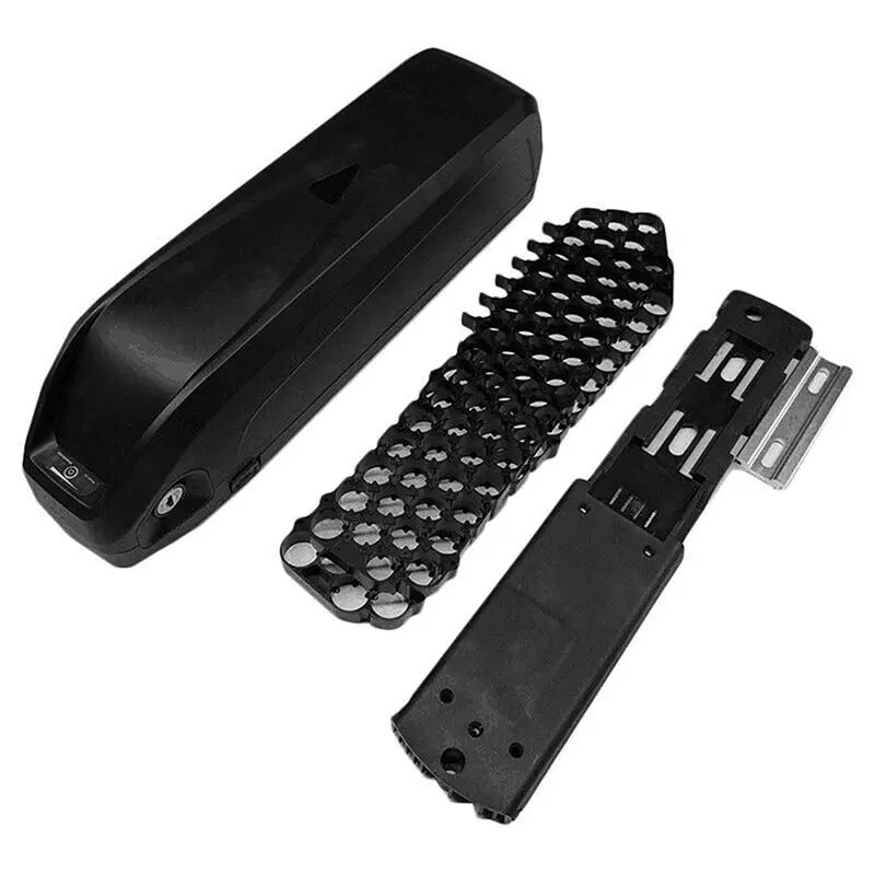 Leading-3X 48V Electric Bicycle Battery Case DIY Box With 5V USB Hold 65Pcs 18650 For E-BIKE Mountain Bike