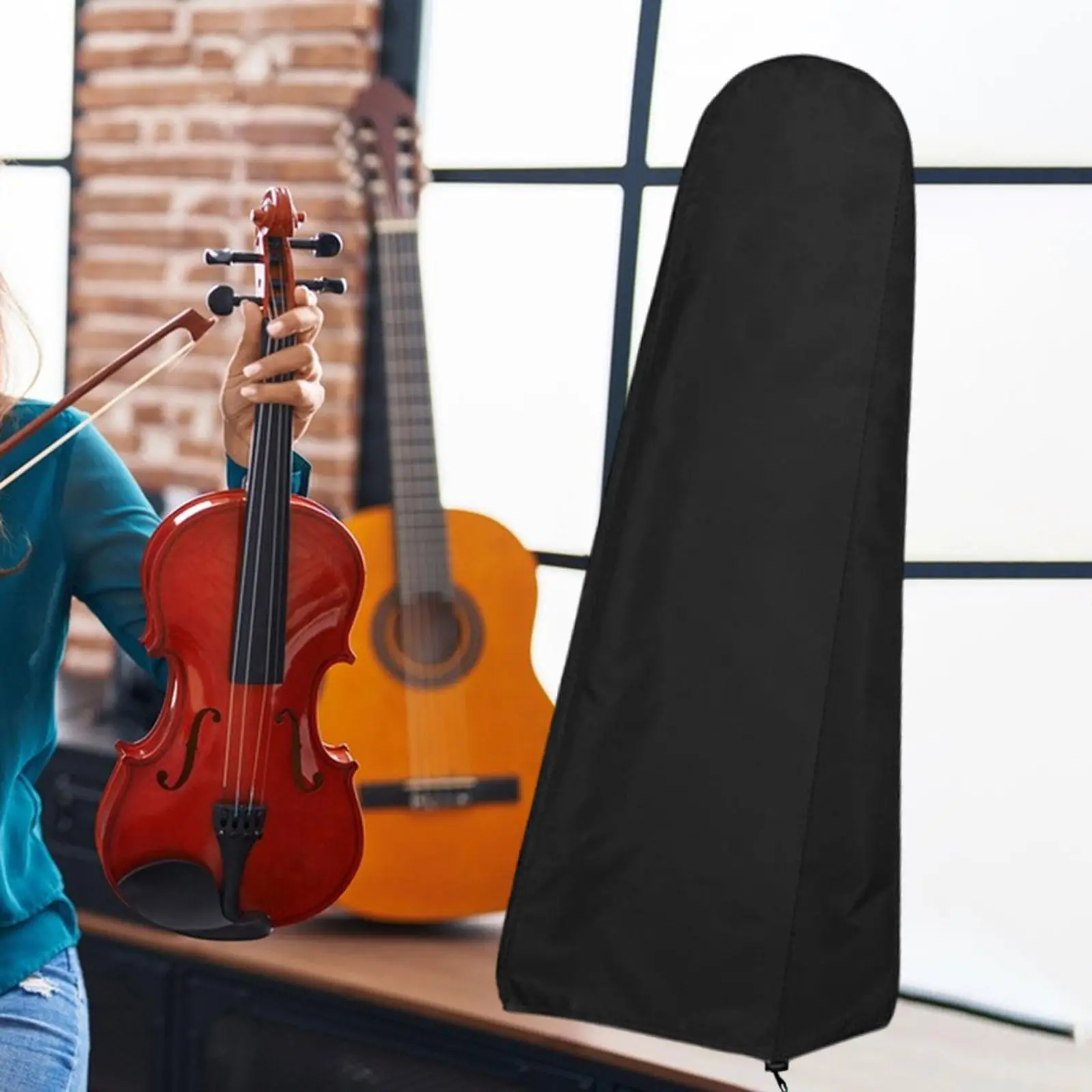 

17.32x5.91x43.31inch Oxford Cloth Ukulele Dust Cover Guitar Sleeve Protector for Concert Enthusiasts Traveling and Performing