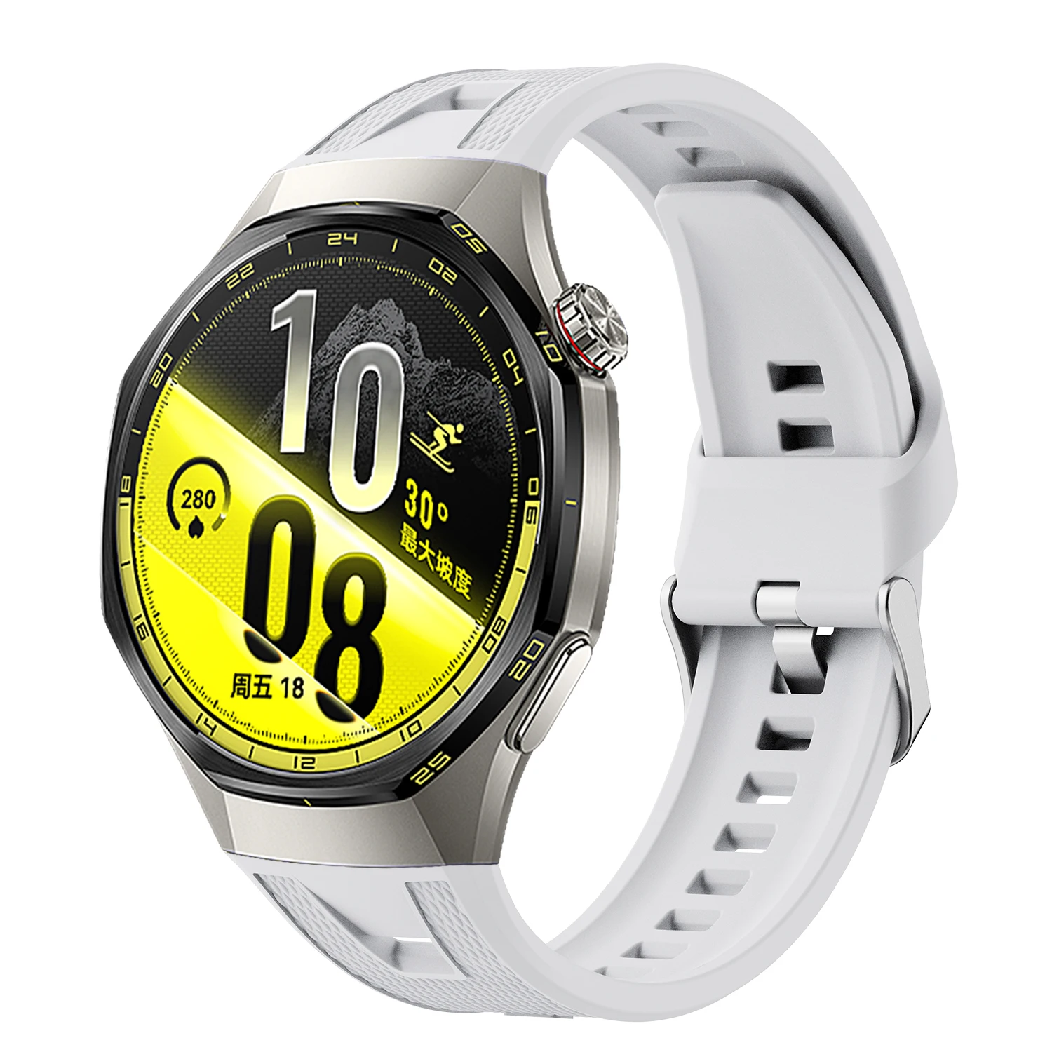 Original Silikonarmband für Huawei Watch GT7 Pro 46mm Ersatzarmband für Huawei Watch GT6 Pro 46mm Zubehör Correa – Detail 2