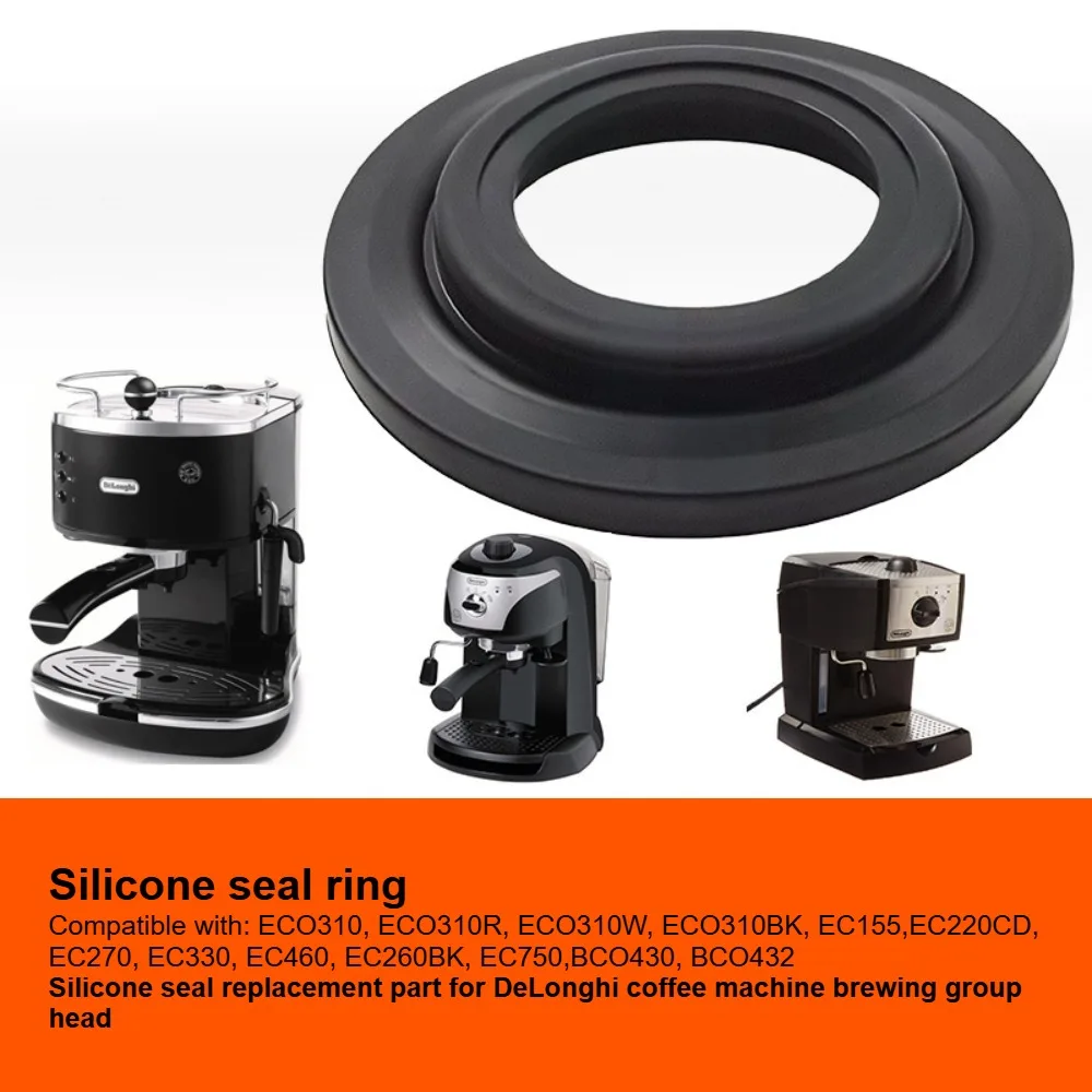 Silicone seal ring seal replacement part for DeLonghi coffee machine For ECO310, ECO310R, ECO310W, ECO310BK, EC155,EC220CD,EC270
