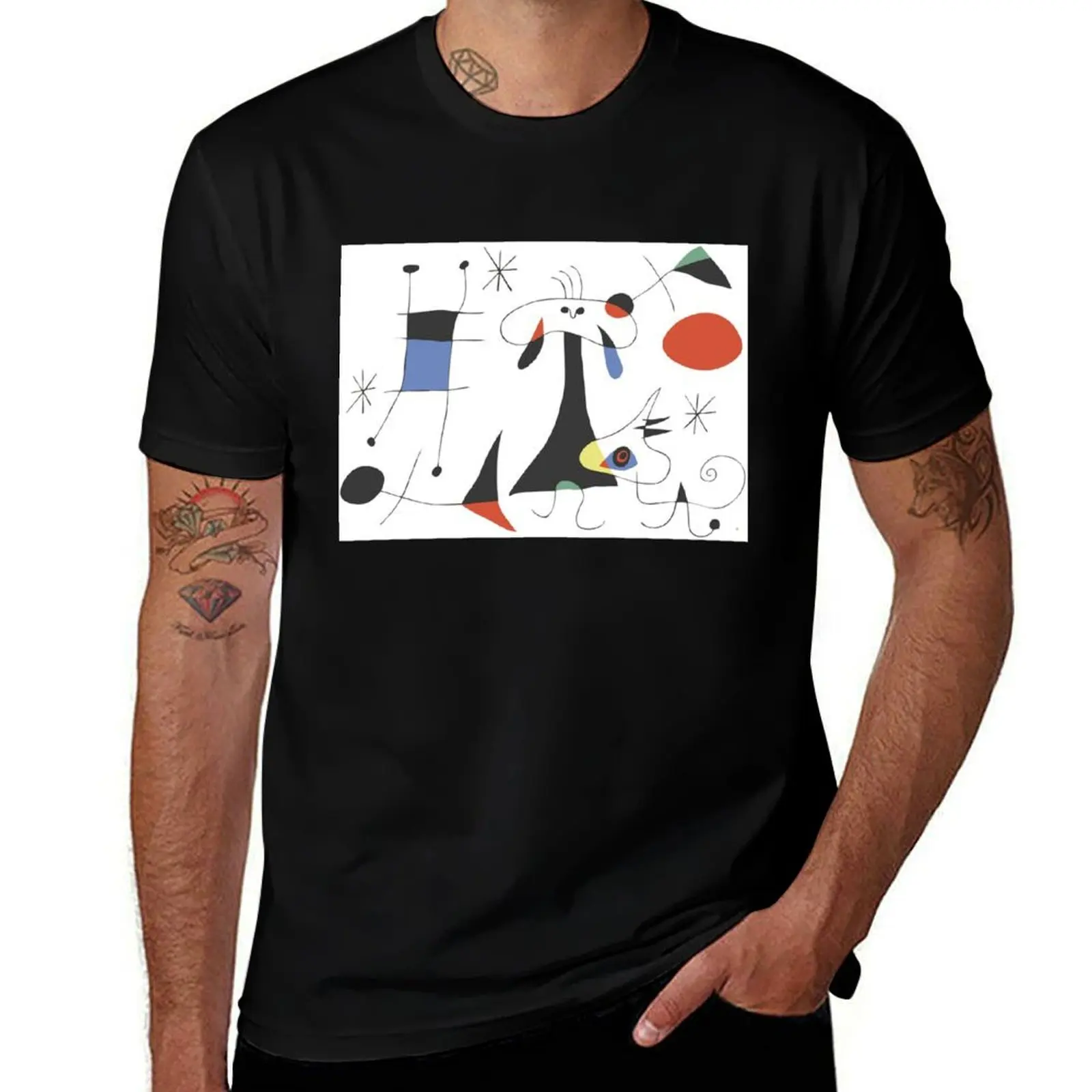 

Joan Miró The Sun (El Sol) 1949 - Most Attractive Painting Artwork of Miro For Everyone T-Shirt