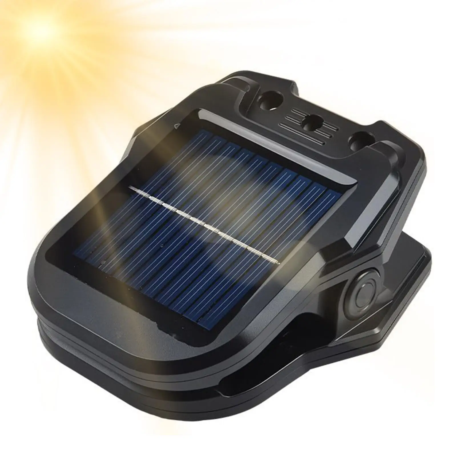 Clip On Solar Lights Outdoor Waterproof Security Light Motion Sensor Lighting Portable LED For Fence Gate Garden Garage Camping