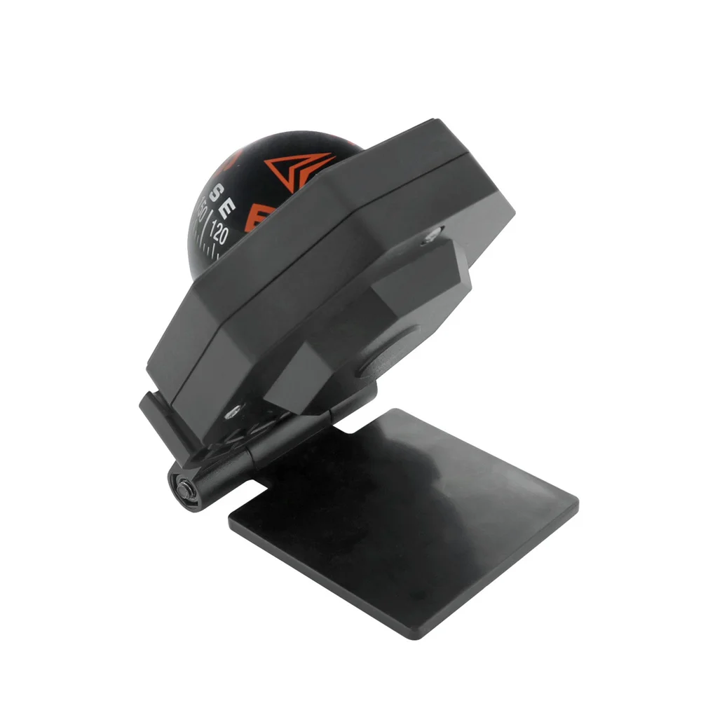 Car Dashboard Compass Car Mount Compass Black Compass for Vehicle Boat