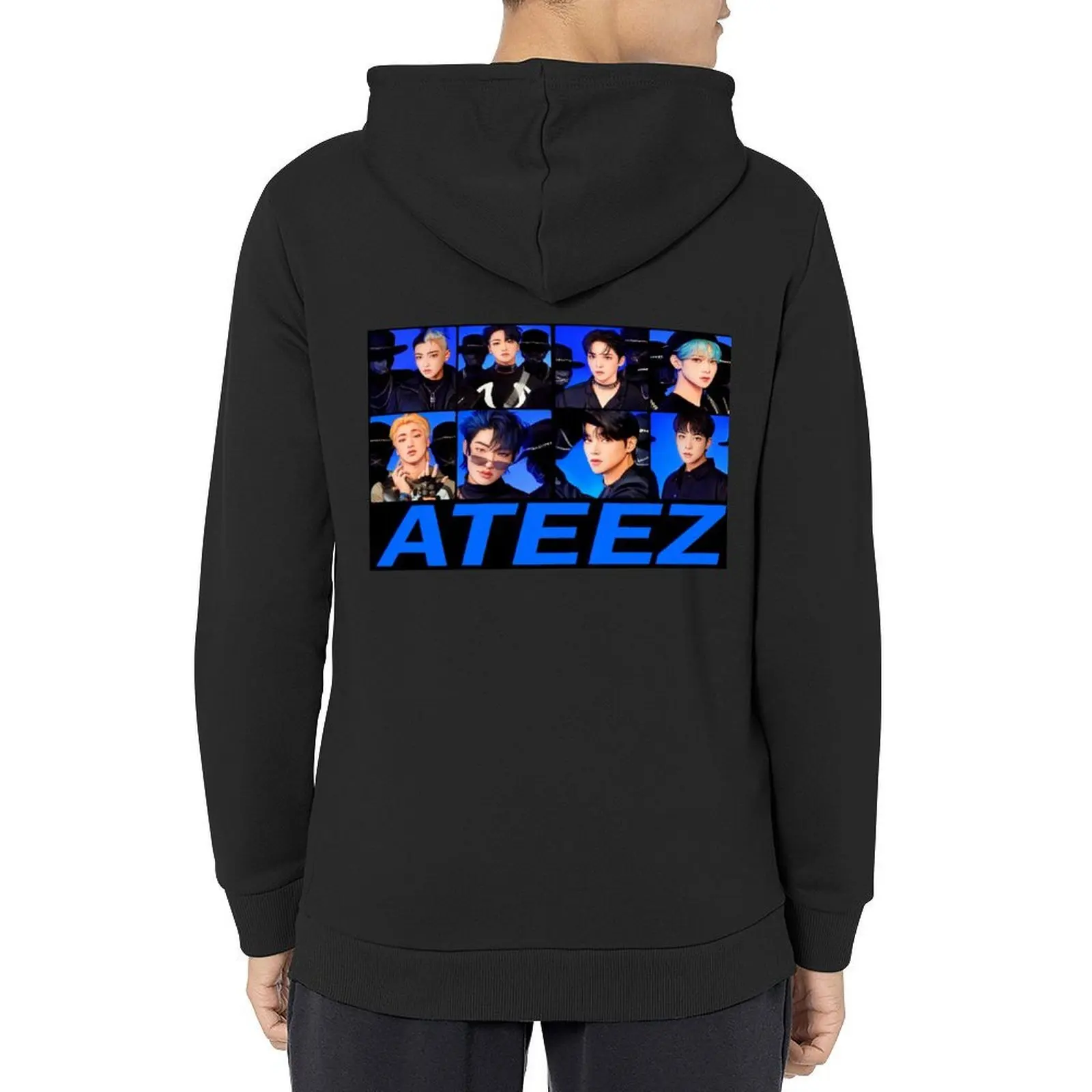 

Ateez the World Movement Group Hoodie autumn clothes men's sweat-shirt male clothes blouse hoodie graphic