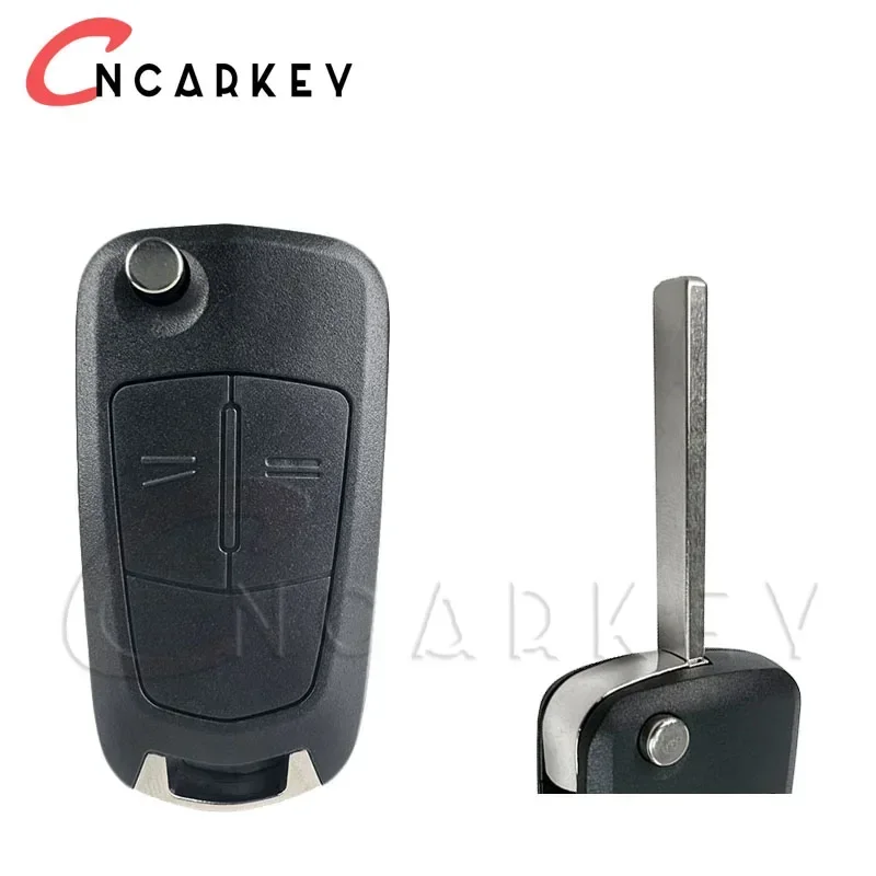 For Opel for Vauxhall for Corsa D Astra H for Zafira Vectra C Signum Meriva 23 BT Flip Remote Car Key Fob Shell Case Replacement