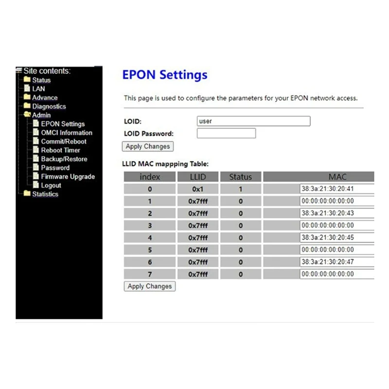 Imagem -05 - Xpon Stick Sfp Onu para Mac sc Connector Módulo de Pon Ddm Ont Onu Modem Olt Onu Xpon Epon Gpon 1.25g 2.5g 1310nm 1490nm