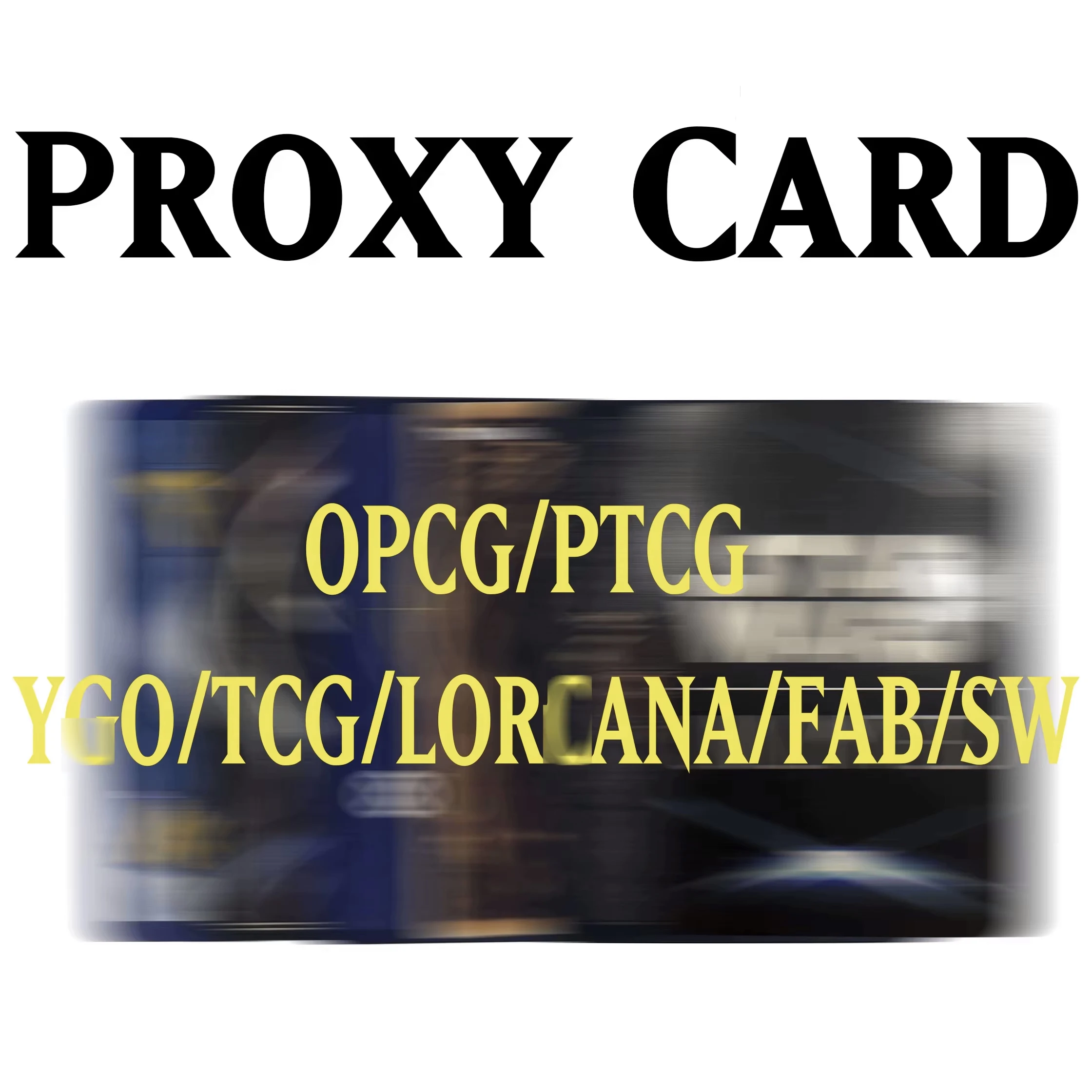 

TCG Proxy Выберите одиночные карты «сделай сам» высшего качества, коллекционные игровые карты из фольги/обычные карты на заказ, персонализированная колода карт, настольные игры