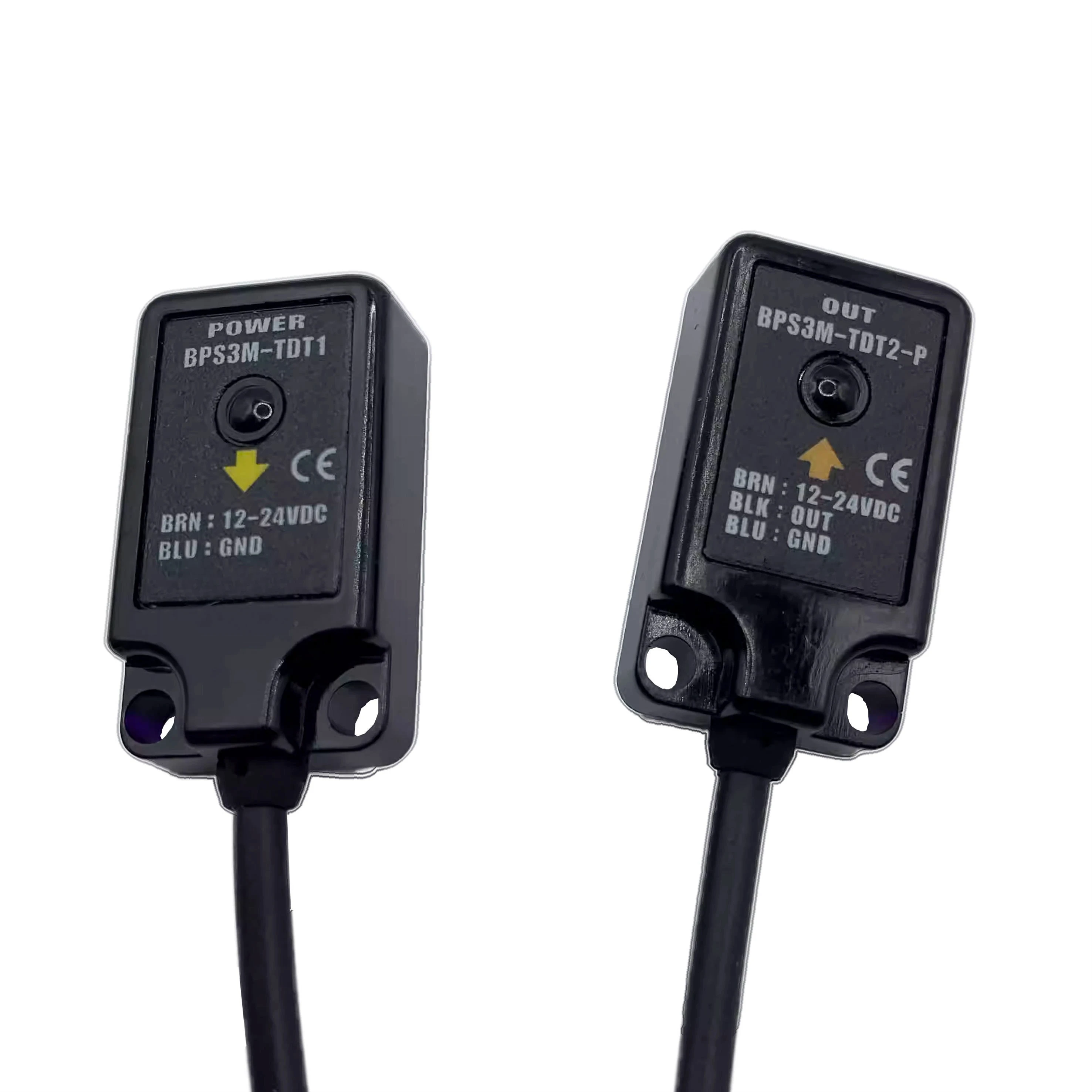 Original BPS3M-TDT Through-Beam Photoelectric Switch | NPN/PNP Set of 2 for Industrial Sensor