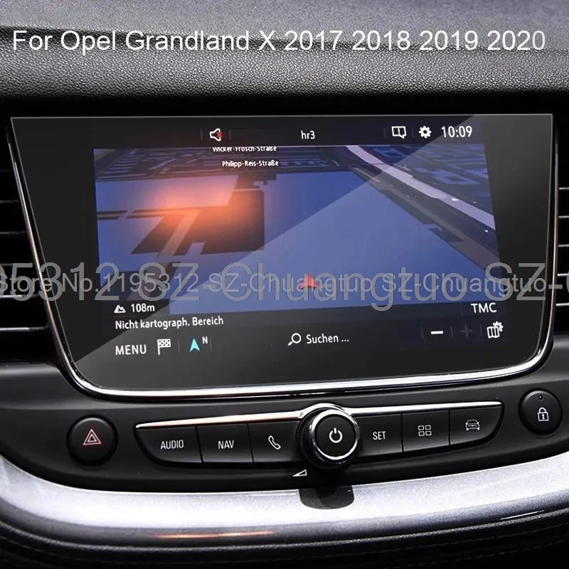 

Защитное стекло, закаленное стекло для Opel Grandland X 2017 2018 2019 2020 7 дюймов 8 дюймов, пленка с GPS-навигацией, стикер, аксессуары