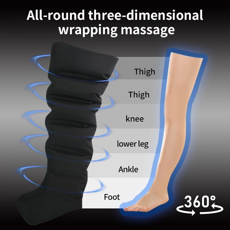 レッグマッサージャー エアセラピーシステム リカバリーブーツ 圧縮 圧縮性リムセラピー