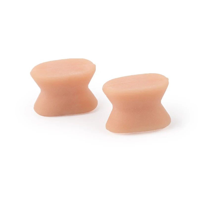 1 paio di separatore per dita in Gel strumento per la cura del piede Silicone alluce valgo raddrizzatore valgo alluce Bunion Protector correttore allineamento