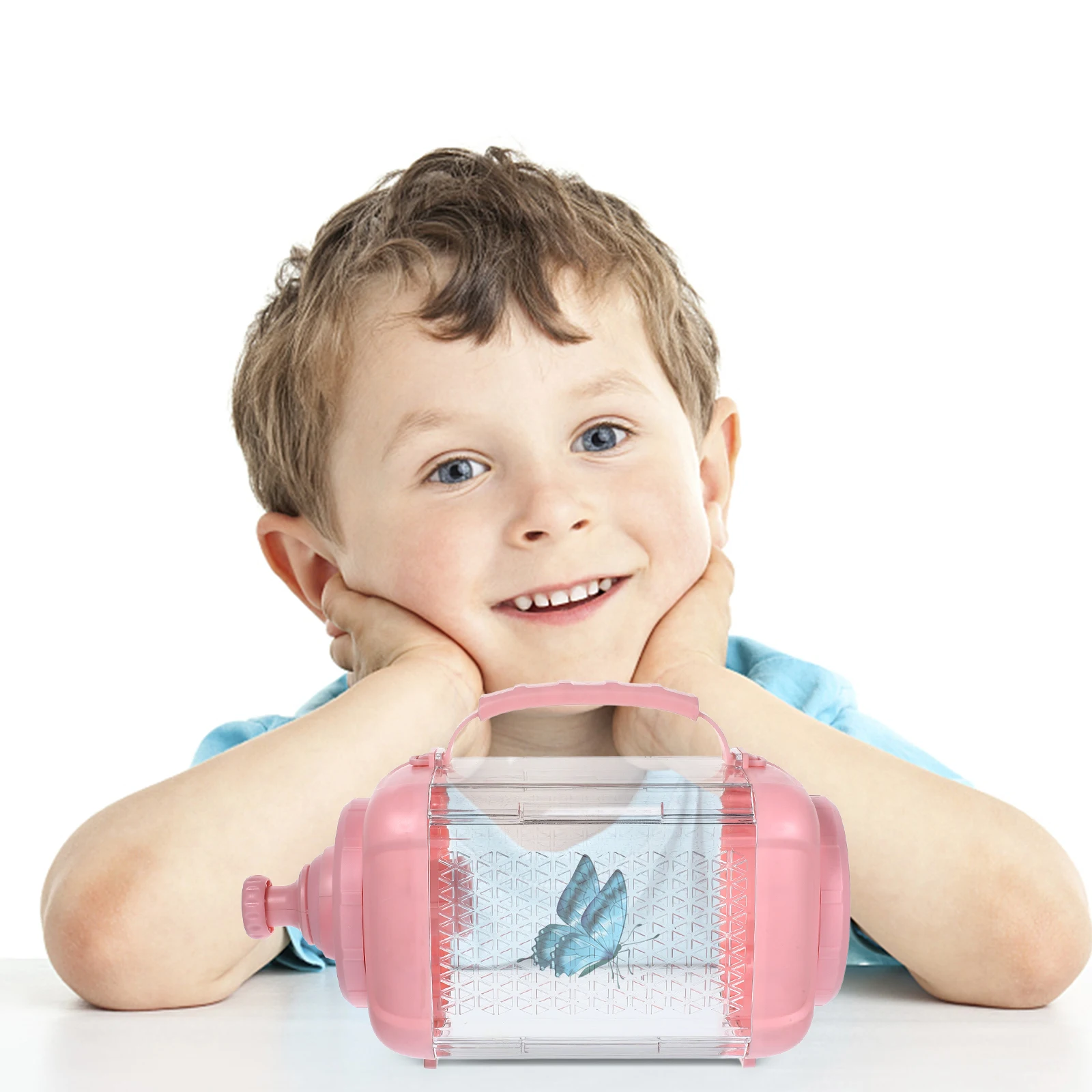 

Small Animals Insect Observation Cage Child Outdoor Abs Enclosure Catching Artifact