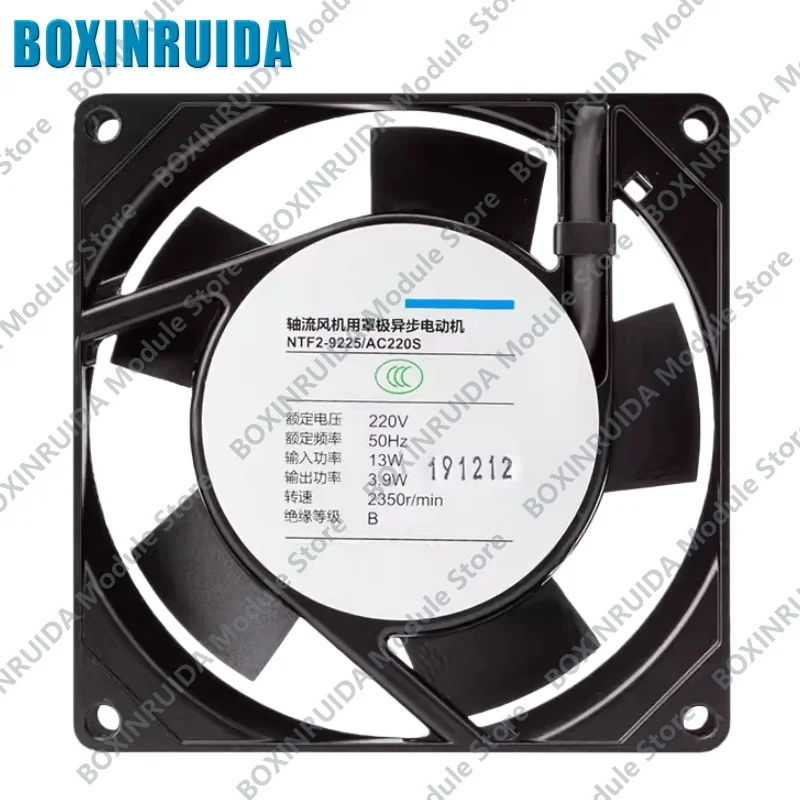 Brand new original 92 * 92 * 25 high-temperature resistant distribution cabinet industrial cabinet fan NTF2-9225/AC220S