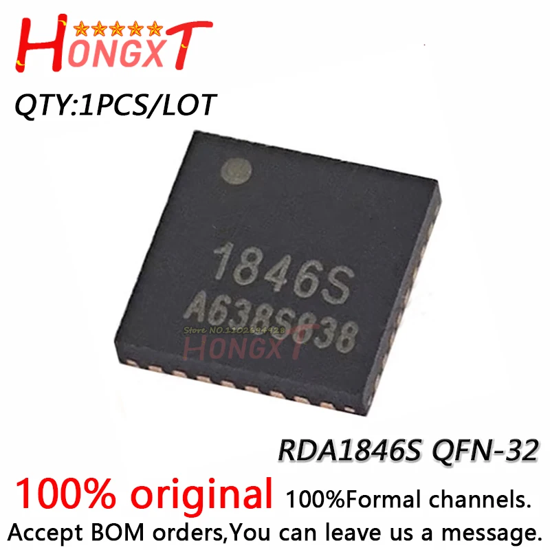 1 buah 100% baru RDA1846S 1846S QFN-32.