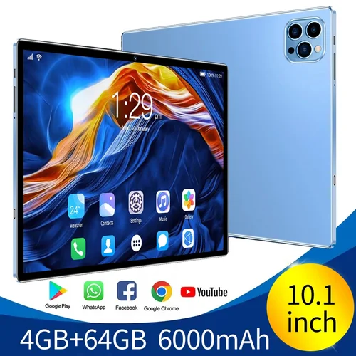 Tablet Android 13 Global Bdf 2025, 4Gb+64Gb, Pantalla Táctil