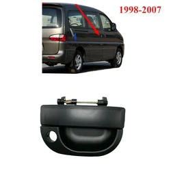 1 Pcs Rear Door Outside Handle for Hyundai H1 Starex 1998-2007 Outside Door Buckle with Lock Hole 836604A000 836604A050