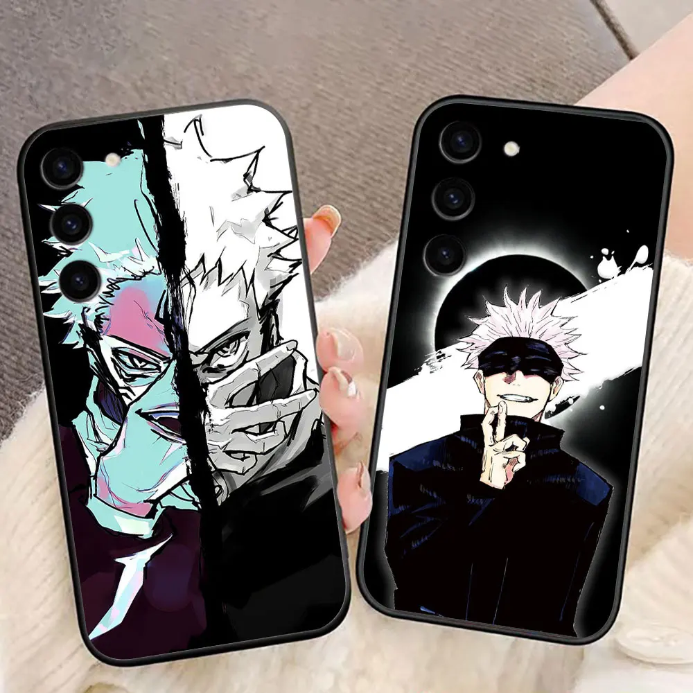 

Gojo Sukuna Jujutsus Kaisens Cover Phone Case For Samsung Galaxy S26 S25 S24 S23 S22 S21 S20 FE S10 Ultra Plus Case Funda Shell