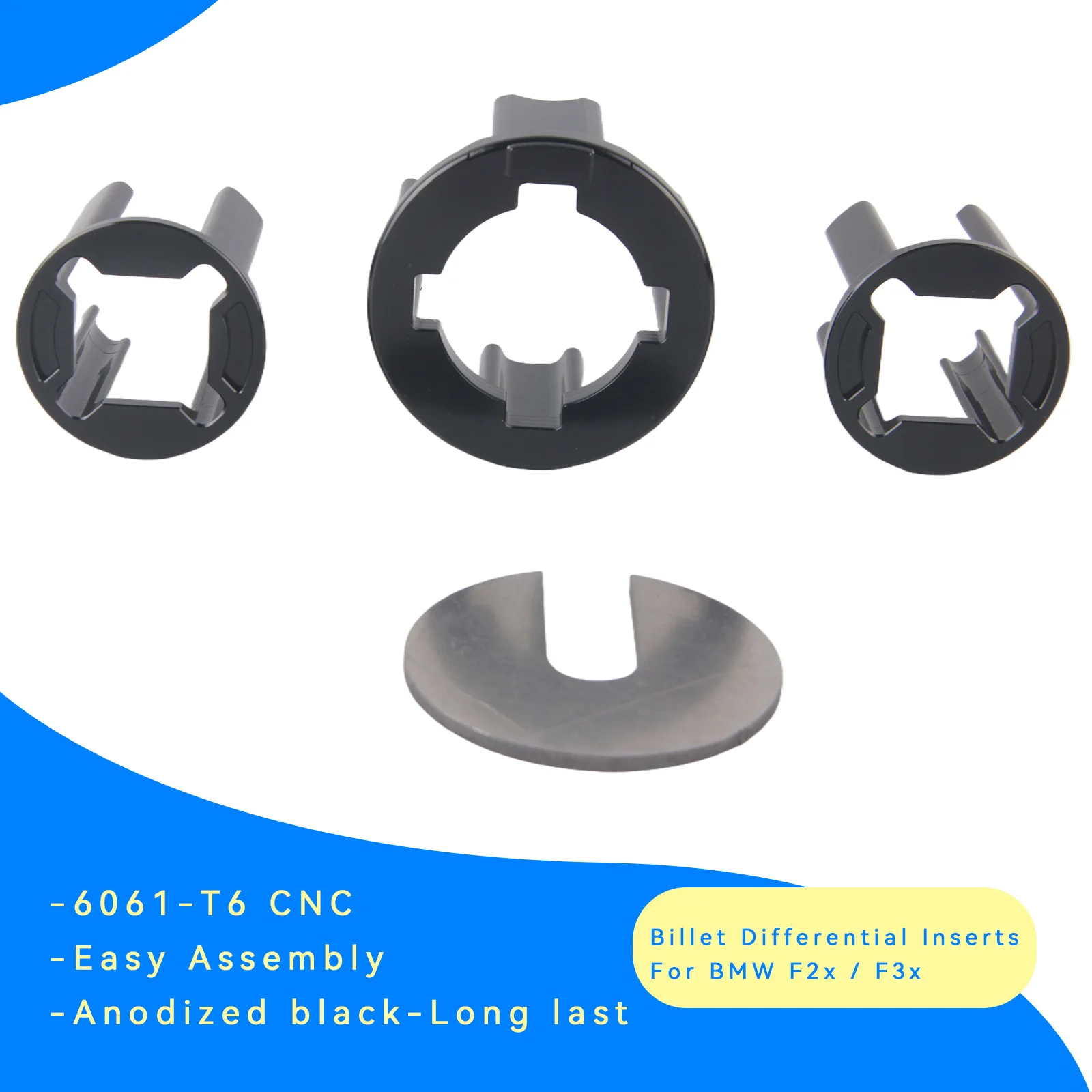 

New Torque Solution Billet Rear Differential Insert for BMW F2X | F3X Chassis