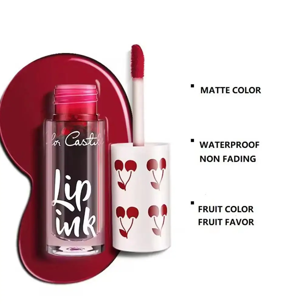 Lip Inkt Lip Vlek 2024 Longwear Liftinten No-Budge Berry Rode Lippenstift Vloeibare Lipkleur Make-Up Lippy Sterk Gepigmenteerde Kleur