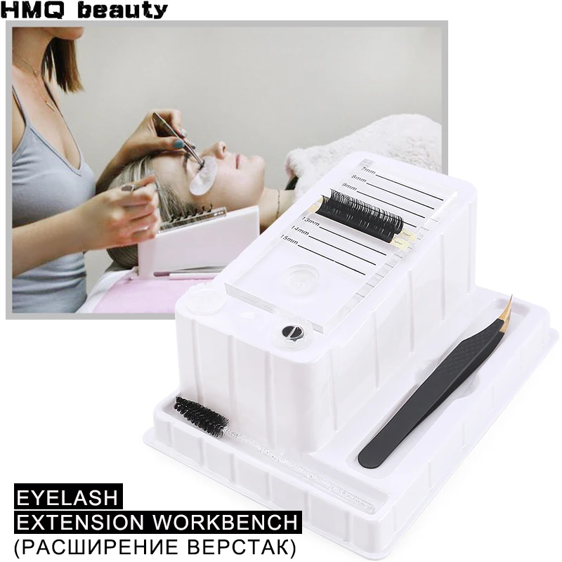 3PCS Eyelash Extension Pallet Holder lash Heighten Pallet Grafting False Eyelashes Holder Transparent Beauty Makeup Tool